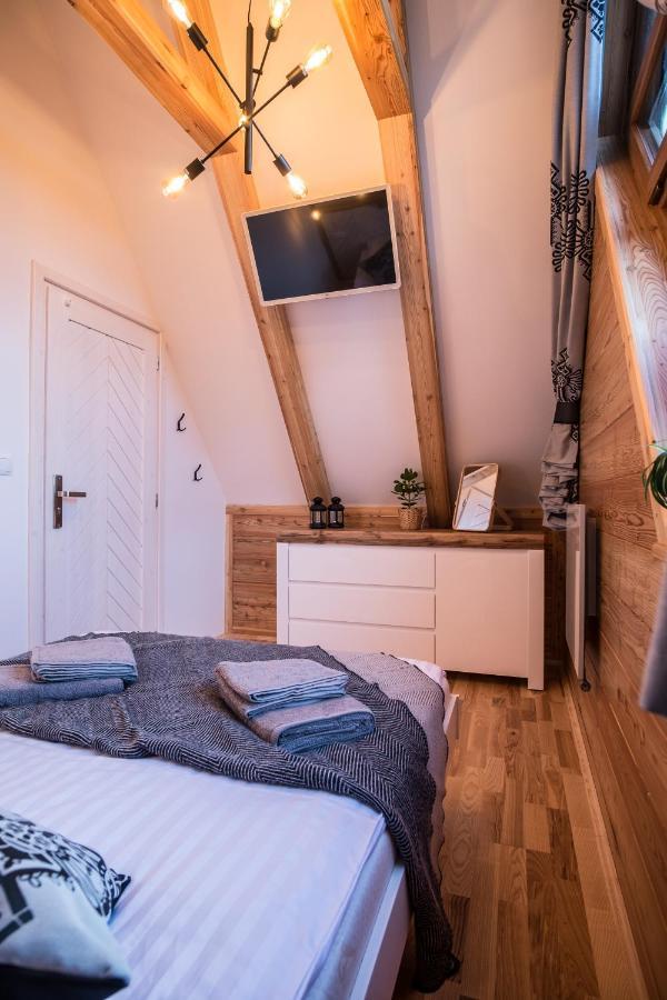 Domek & Apartament Na Ogrodzie Suche Bagian luar foto